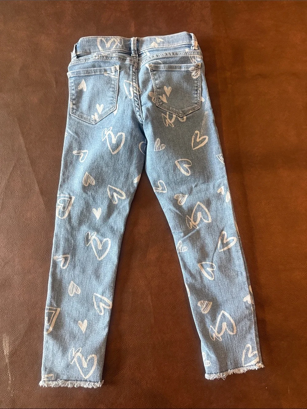 Set of 4 Girls' Denim Jeans - Light to Medium Blue